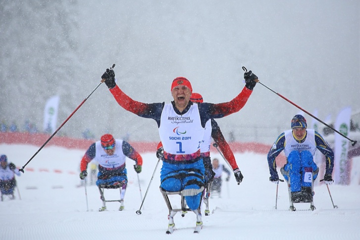 Фото с соревнований в Сочи в 2014 году