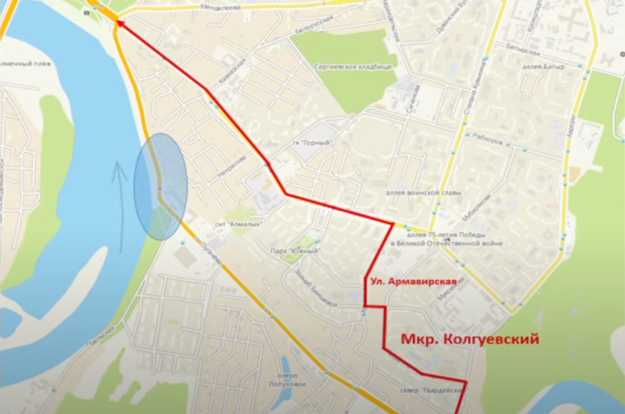 Подтопления возможны и на улице Пугачева Подтопления возможны и на улице Пугачева
