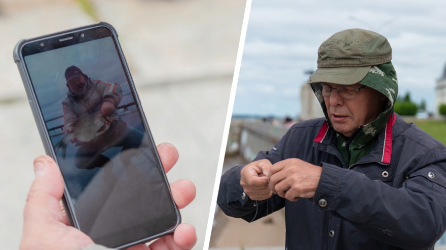 «Попался лещ на 2 кг!» Рыбаки с набережной Архангельска — кто они и каким уловом могут похвастаться
