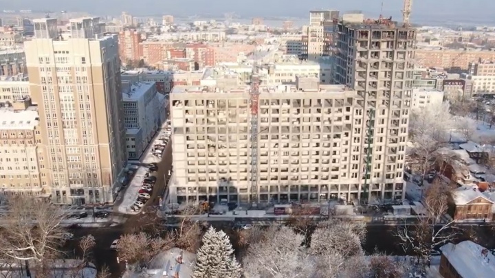 Достроен последний, 18-й этаж ЖК «Континенталь»