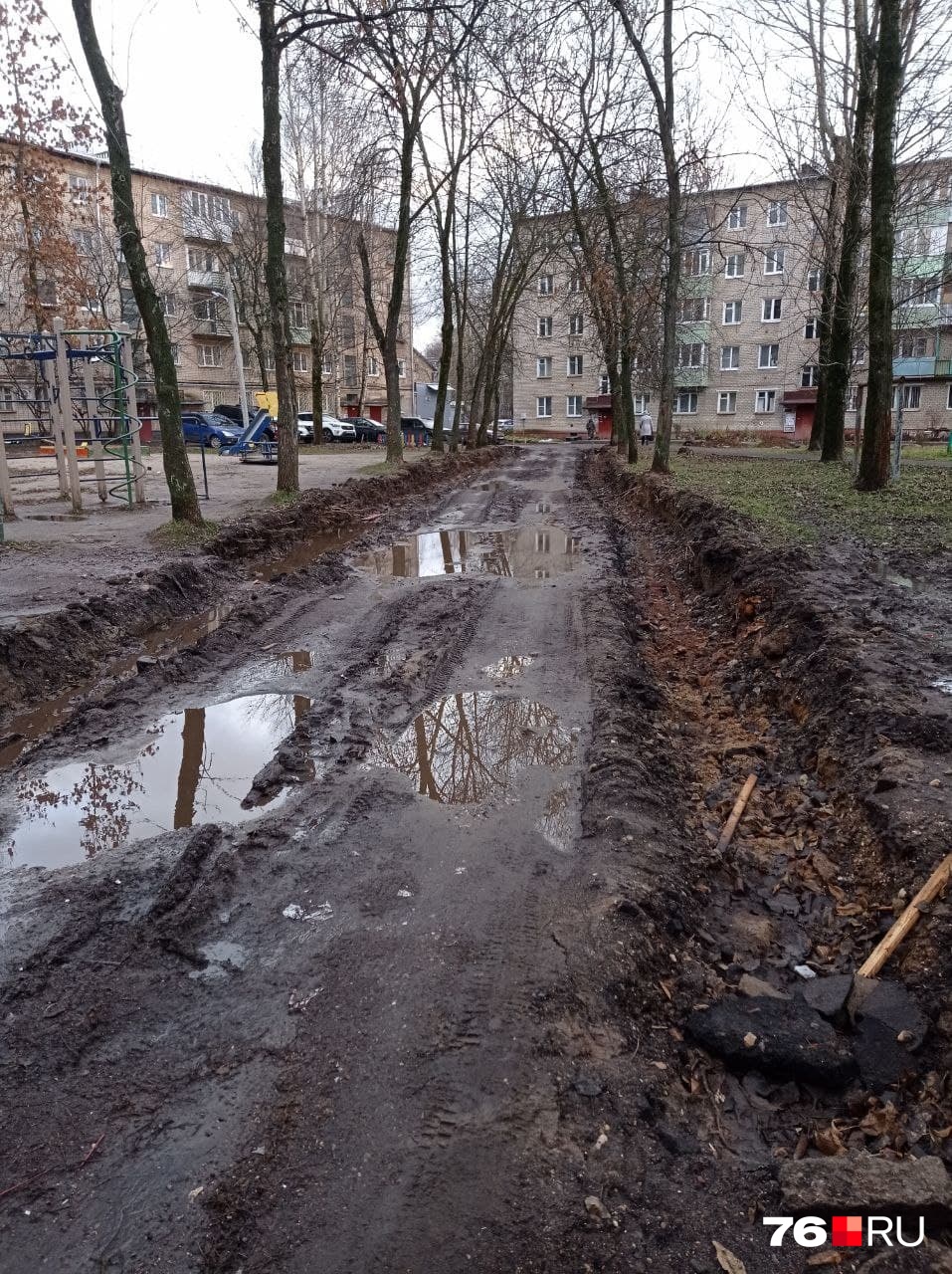 Все оттенки «коричневого» благоустройства в одном месте Все оттенки «коричневого» благоустройства в одном месте