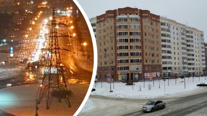 Два микрорайона в Новосибирске остались без воды — из-за аварии затопило дорожное кольцо