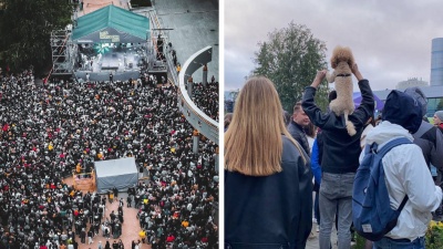 Слезы радости, автографы и сотни огней: екатеринбуржцы зажгли под хиты «Градусов» в День молодежи