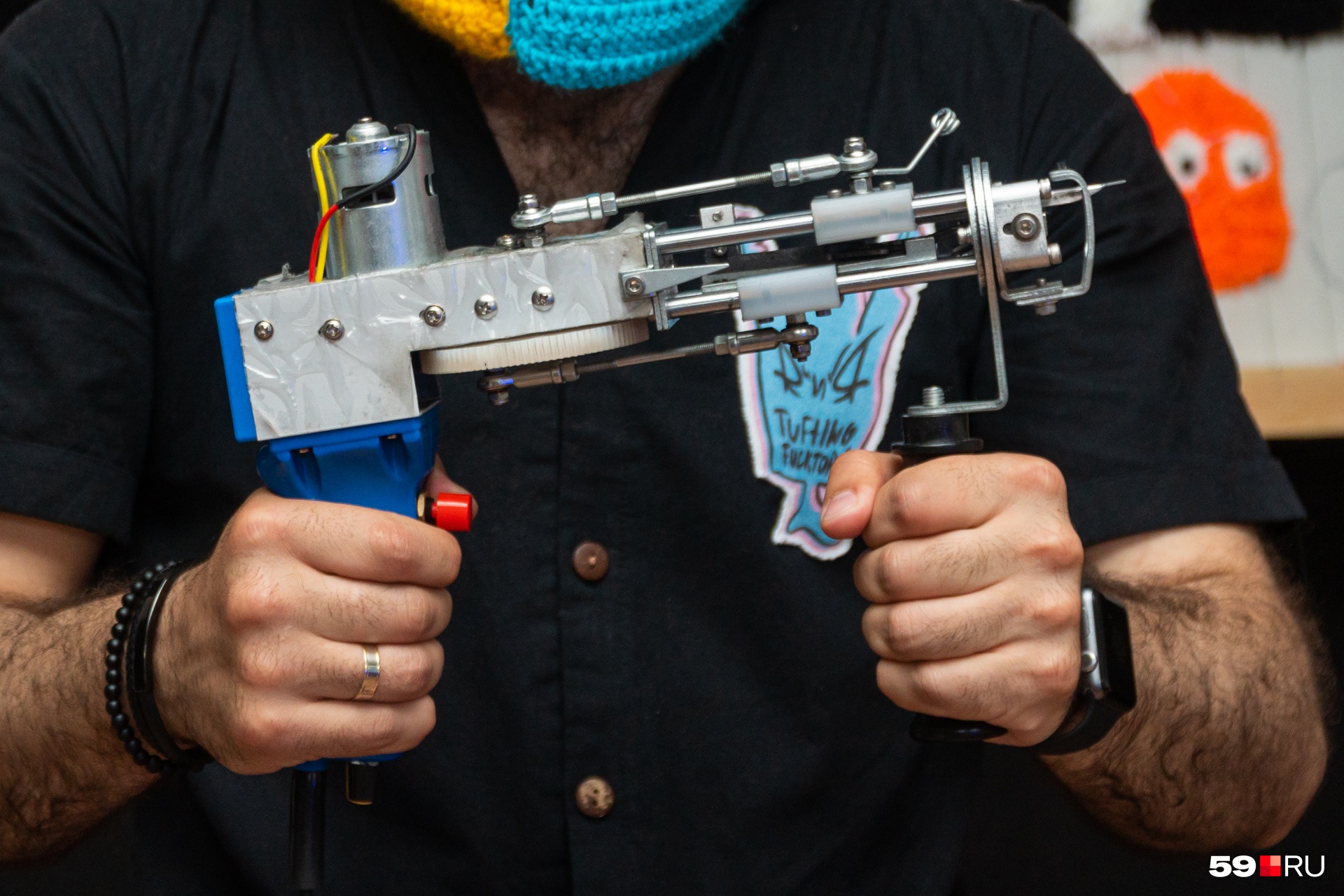 Тафтингган — электрический пистолет для набивки ковров
