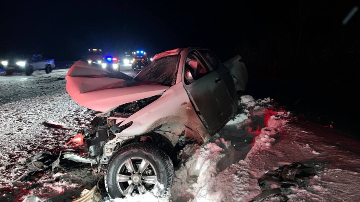 В ДТП на трассе Сургут — Когалым два водителя погибли на месте