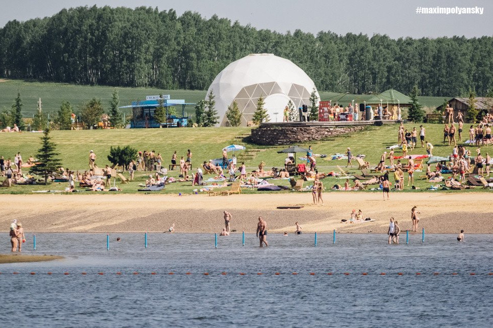В одном из озер под Красноярском наконец-то официально разрешили купаться