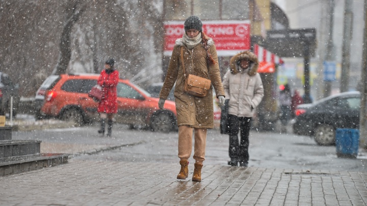 Весна откладывается: екатеринбуржцев предупредили о снегопадах и шквалистом ветре
