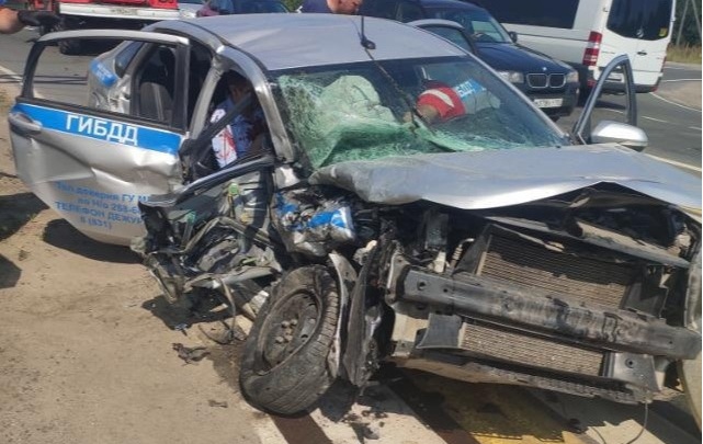 Пострадавший в аварии нижегородский полицейский находится в тяжелом состоянии