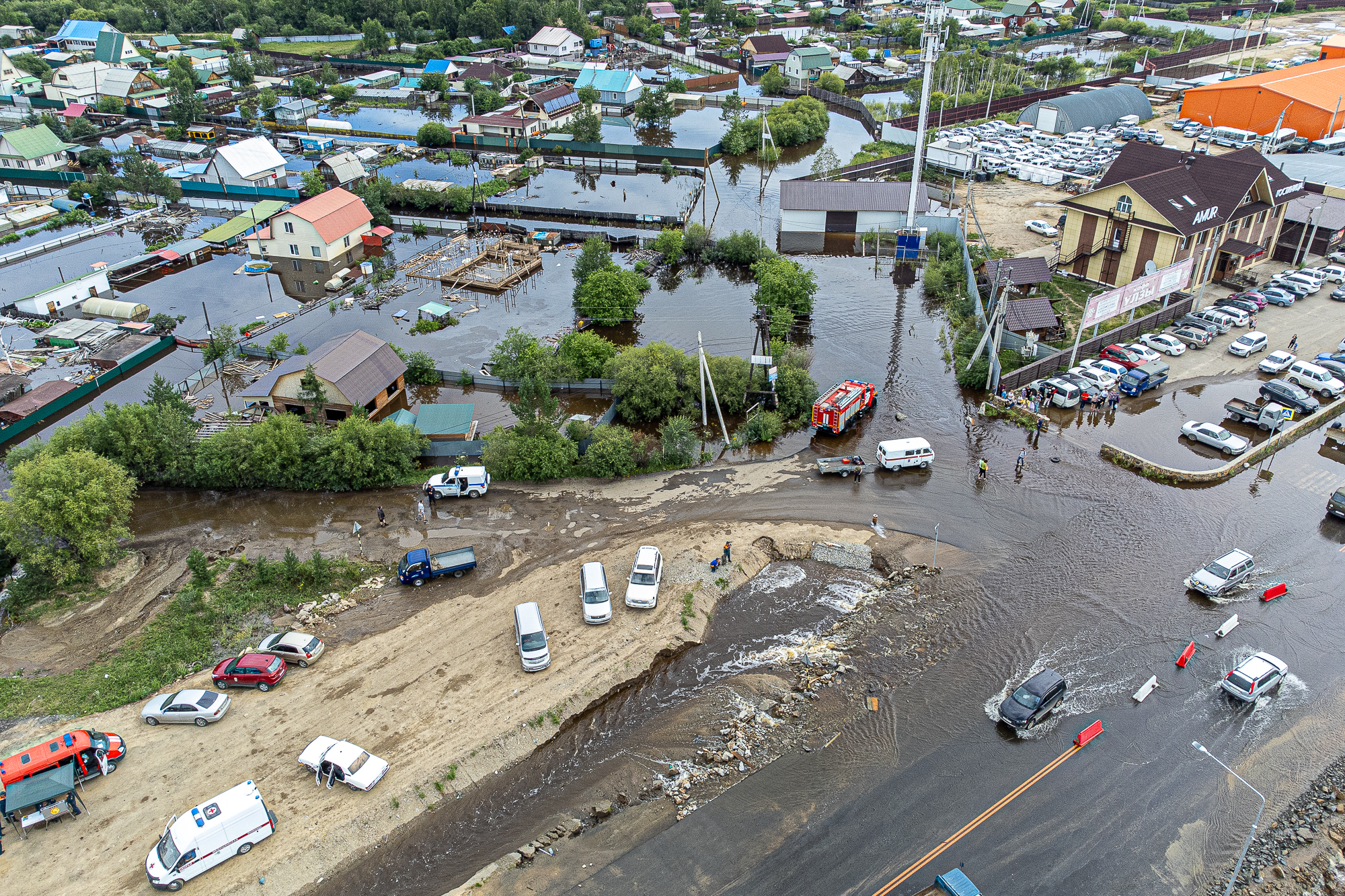 Подъем Читинки оказался больше ожидаемого во время июльского наводнения