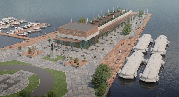 Игорь Лейтис построит на Ладожском озере в Сортавале новый речной вокзал и жилой комплекс