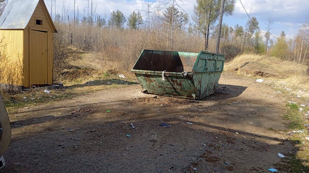 Фото после вывоза мусора
