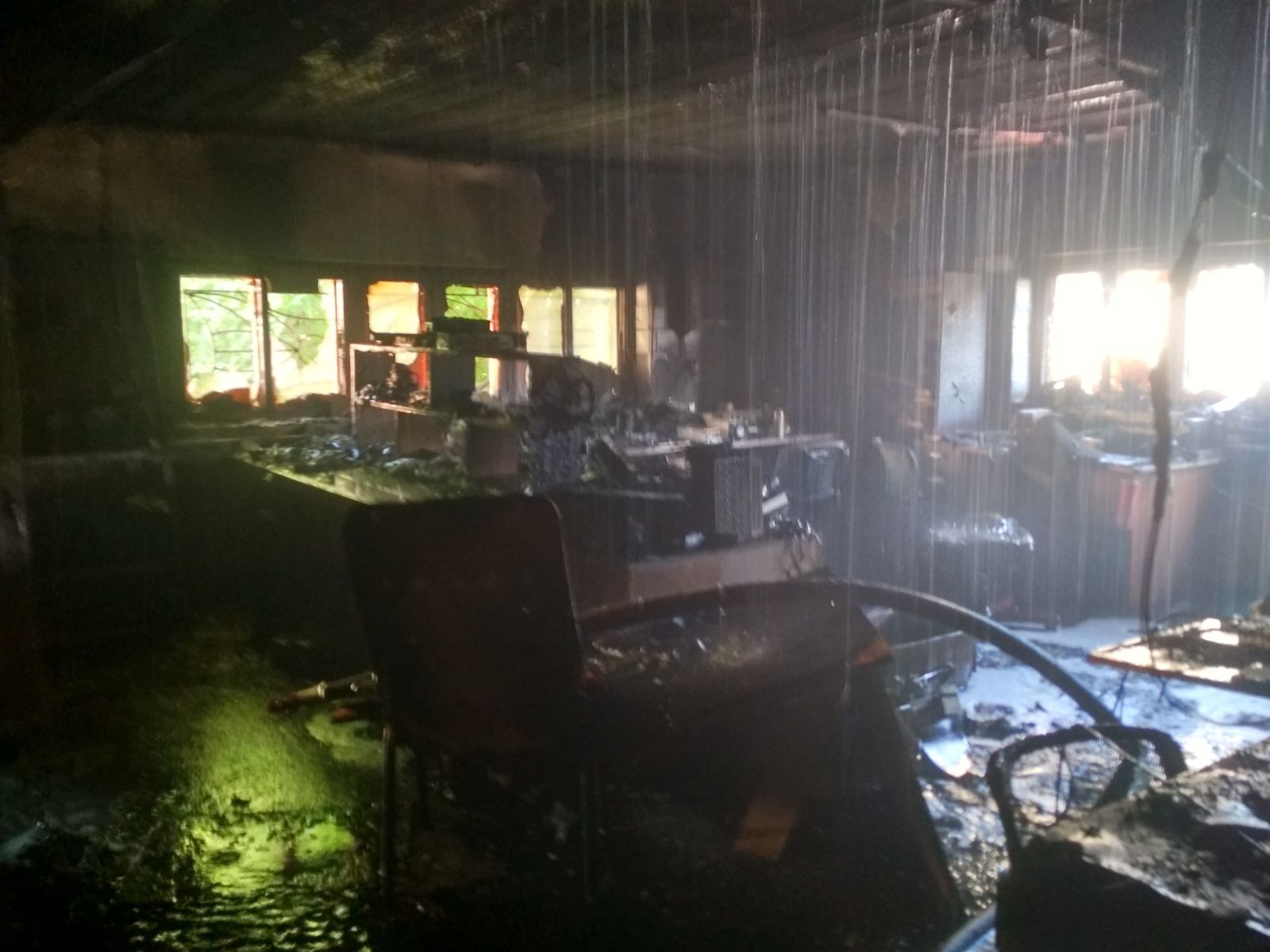 Офис по ремонту машинок для майнинга загорелся в Иркутске
