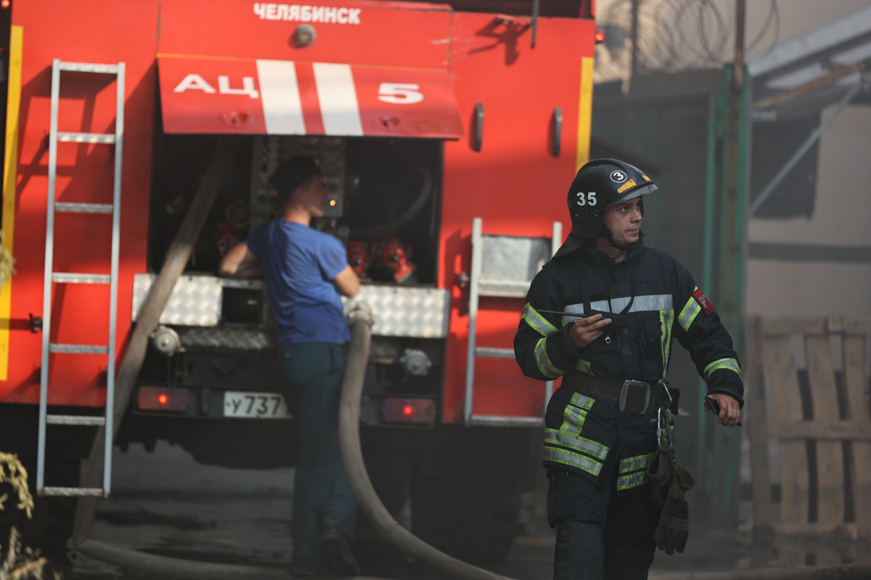 Дети пострадали при пожаре в жилом доме на Токмакова в Чите