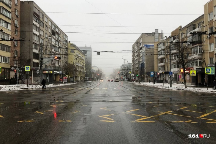 Ростов встретил Новый год в тумане