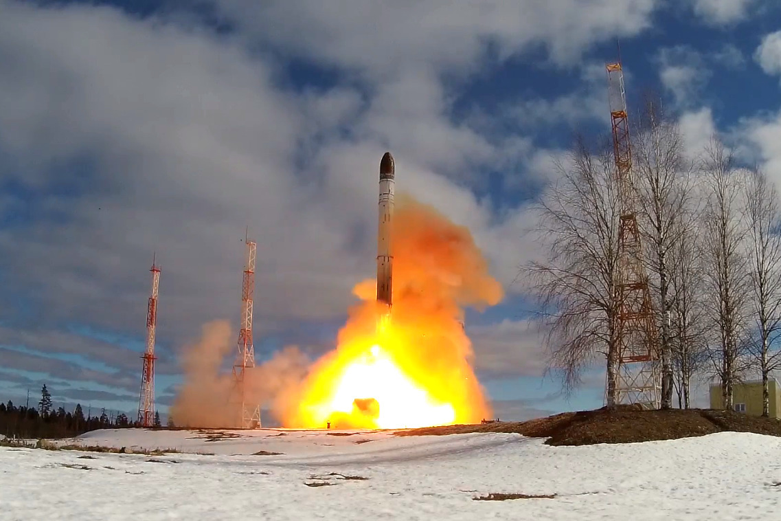 Осенью в Ужуре разместят ядерные ракеты «Сармат». Их мощность сопоставима с 7–11 млн тонн тротила