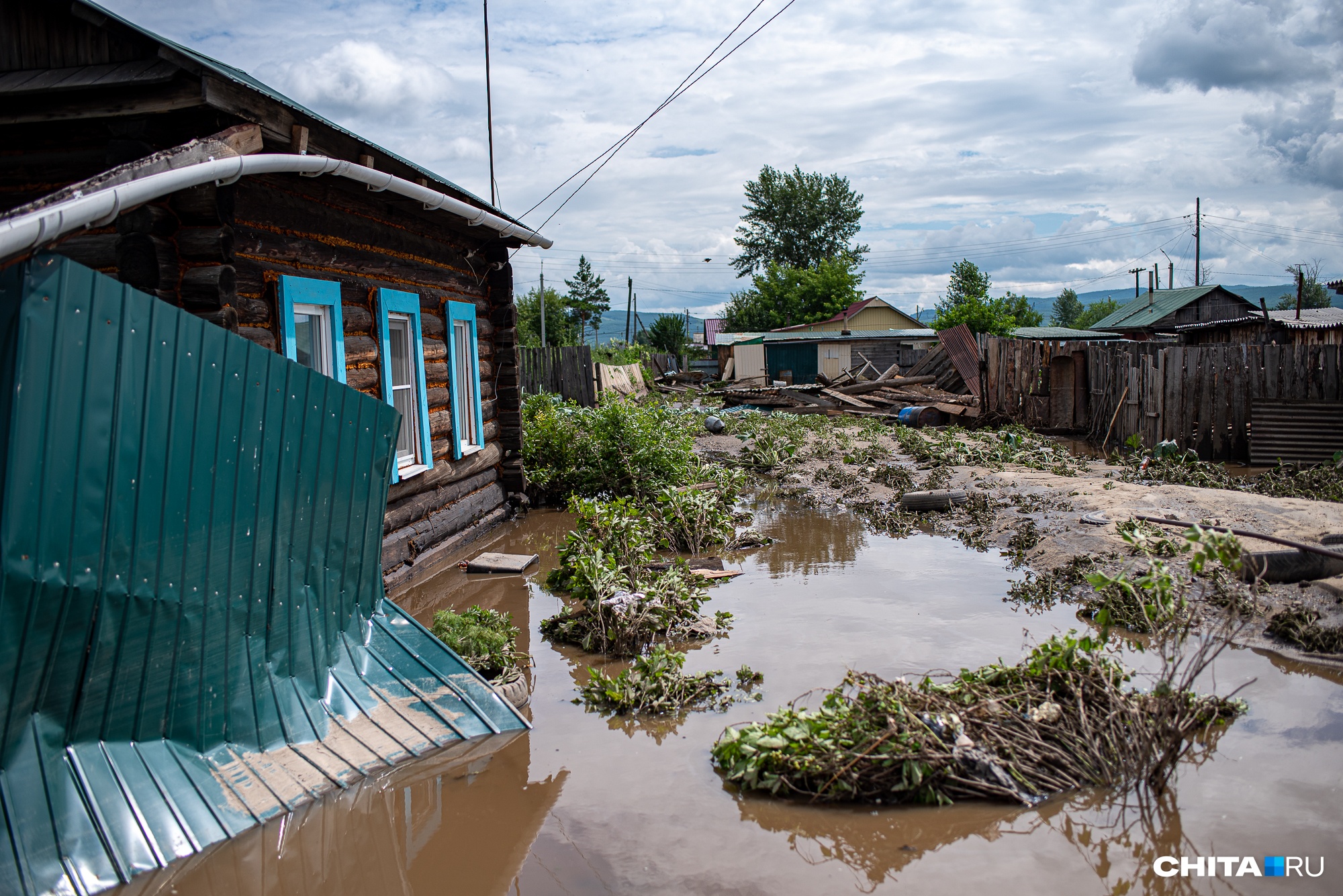 Наводнение в Забайкалье лишило дома семью с 24 детьми в Дульдурге