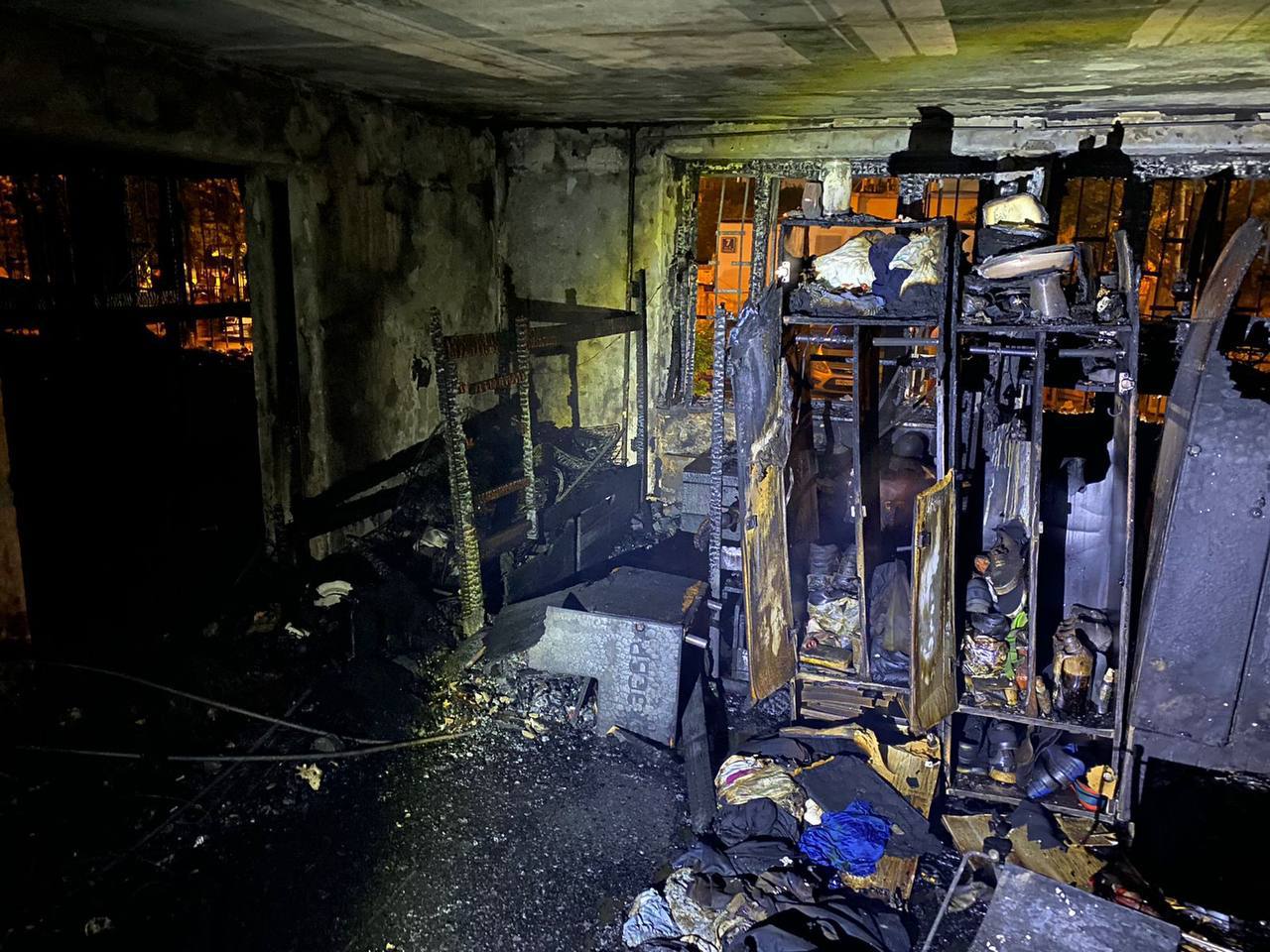 Фото хостела изнутри после пожара