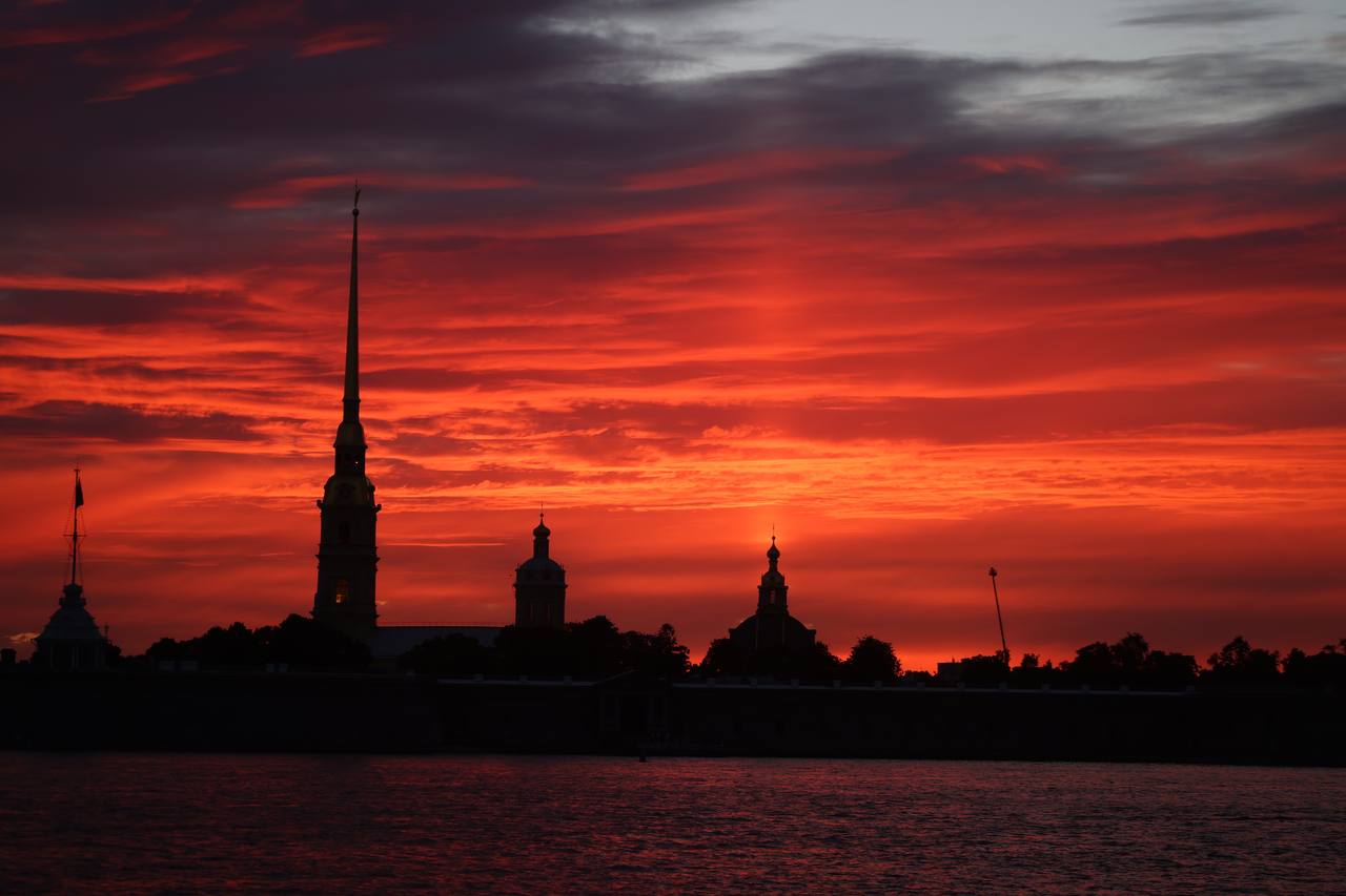 Санкт-Петербург закат