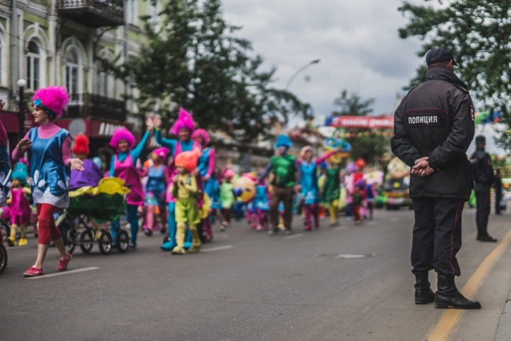 Карнавалы на День города в Иркутске проводились с 2010 года