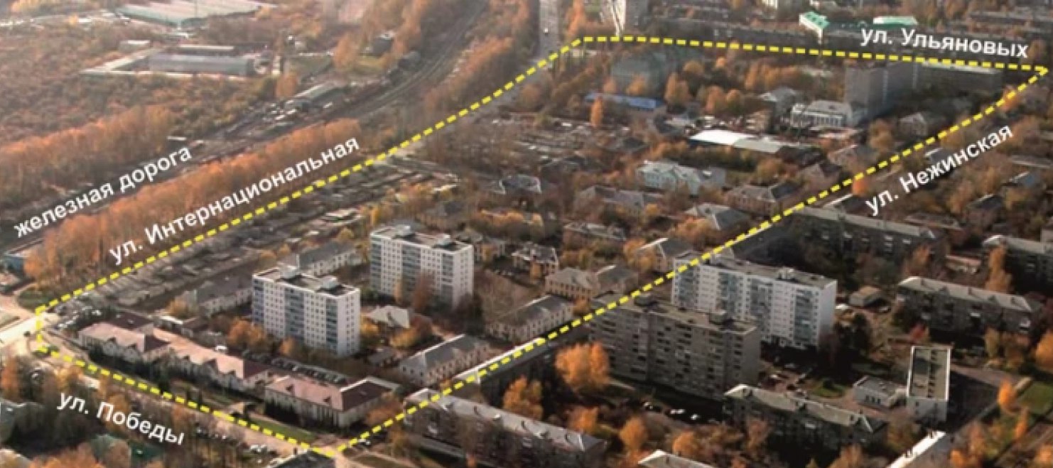 На картинке — планируемая к застройке территория На картинке — планируемая к застройке территория