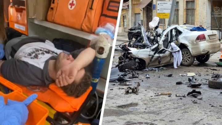 «Тупой я!»: что рассказал водитель разбитого у Фрунзенского моста каршеринга после ДТП
