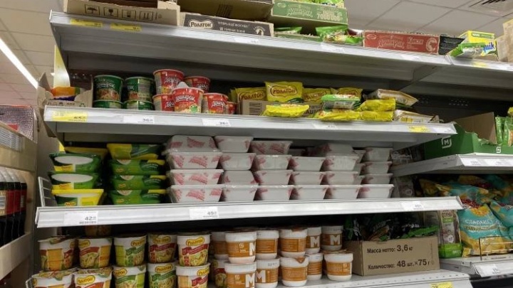 Власти Кубани уверили, что в магазинах нет дефицита продуктов из-за военной операции на Украине