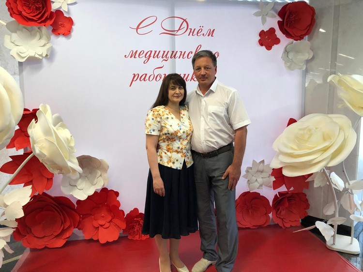 Валерий Шапочкин с женой