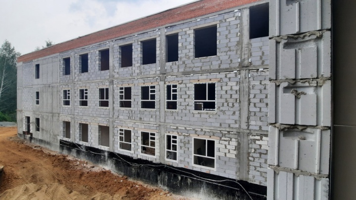 В Минстрое Прикамья отчитались о строительстве психиатрического стационара на Банной горе: он готов на 30%