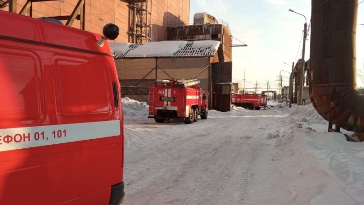 В Северодвинске случился пожар на ТЭЦ