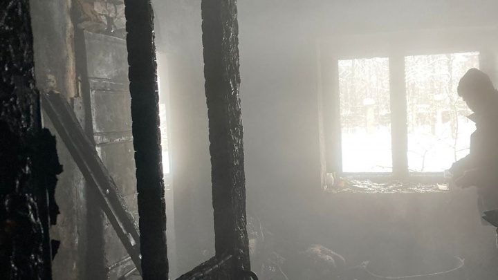Тушили семь часов: в пожаре в Ярославской области погиб хозяин загоревшейся квартиры