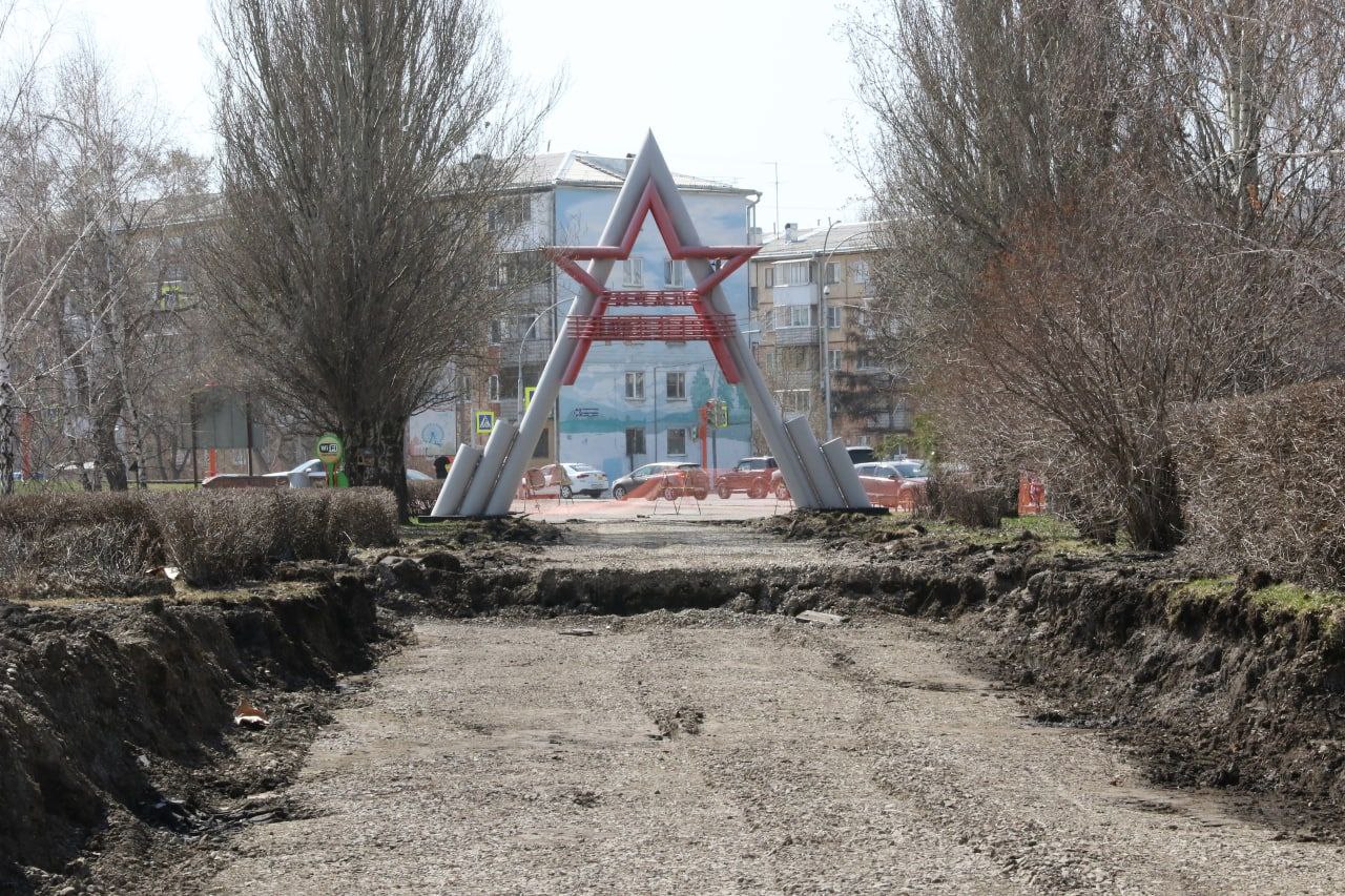 Мэр Кемерова рассказал о ремонте парка Жукова и установке стелы «Город трудовой доблести»