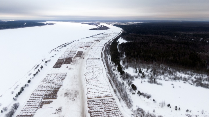 Плоты делали с ювелирной точностью: скоро в Архангельск по воде привезут более 300 тысяч кубов леса