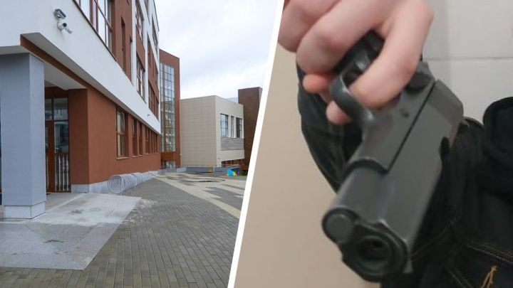 В школе на ВИЗе у учеников дважды за неделю нашли пистолеты, которые выглядели как настоящие