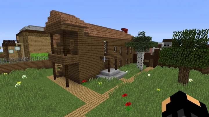 13-летний подросток построил в игре Minecraft музей-усадьбу Василия Сурикова