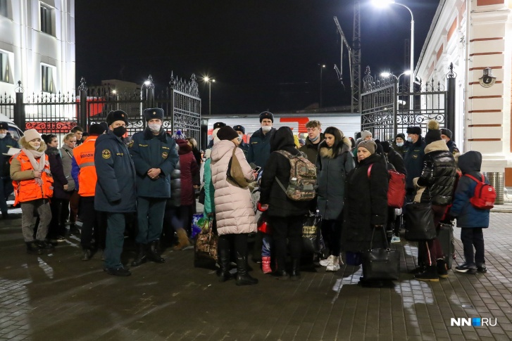Первый поезд с беженцами прибыл в Нижний Новгород 22 февраля