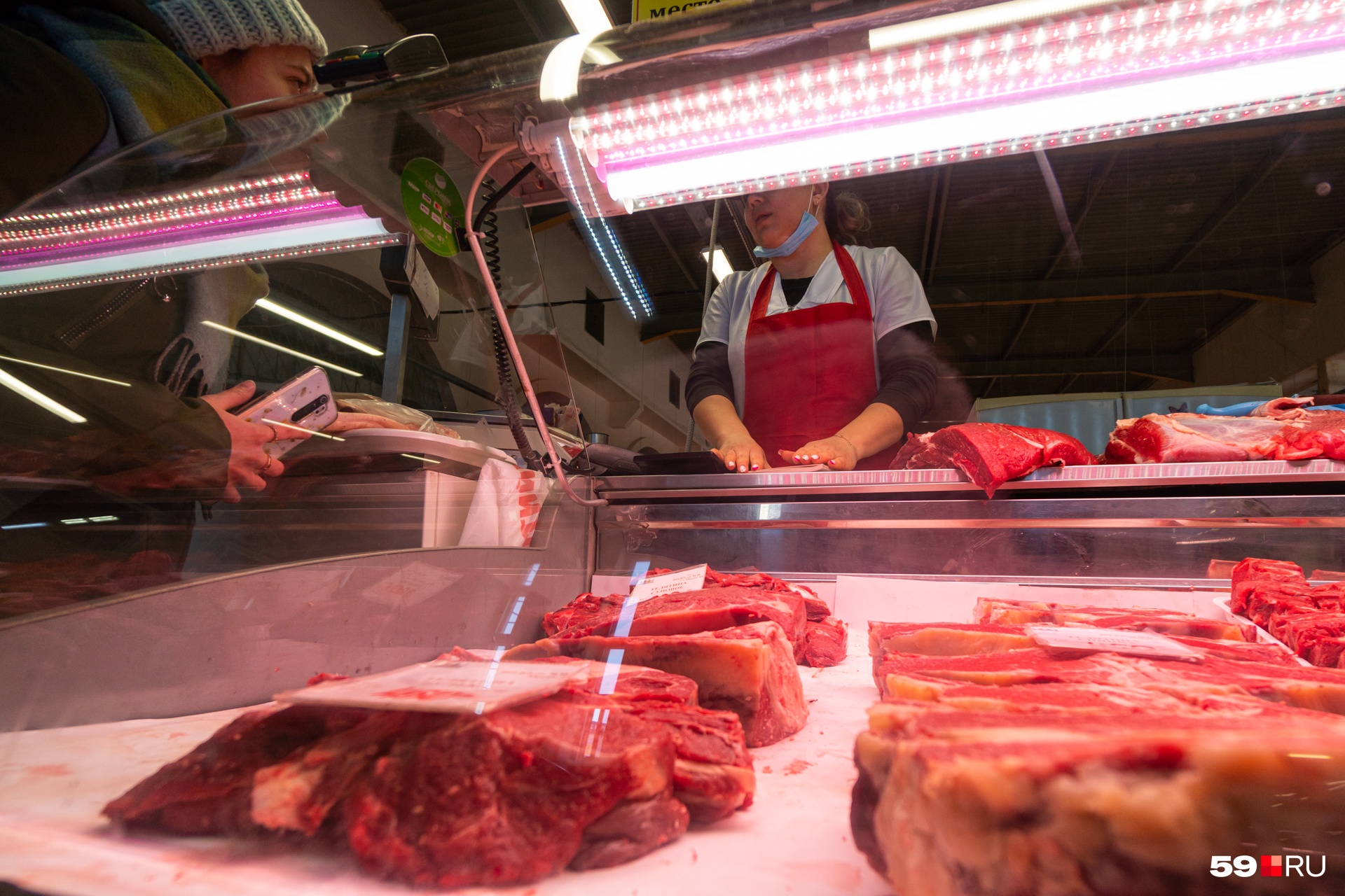 Многие продавцы закупают мясо в Набережных Челнах
