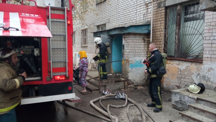 Женщина погибла в горящей пятиэтажке в Сормовском районе