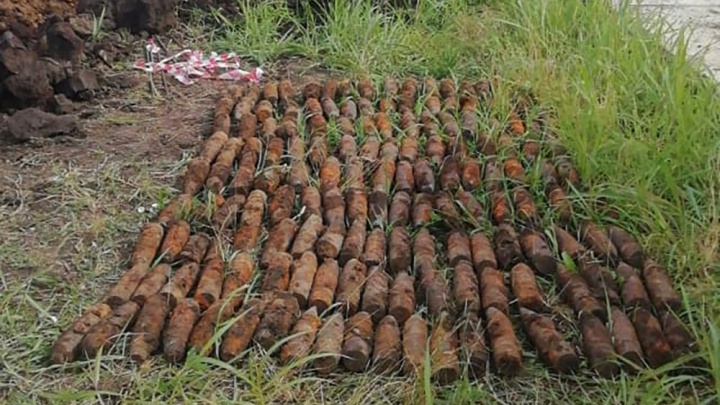В Краснодаре на стройке нашли 152 боеприпаса