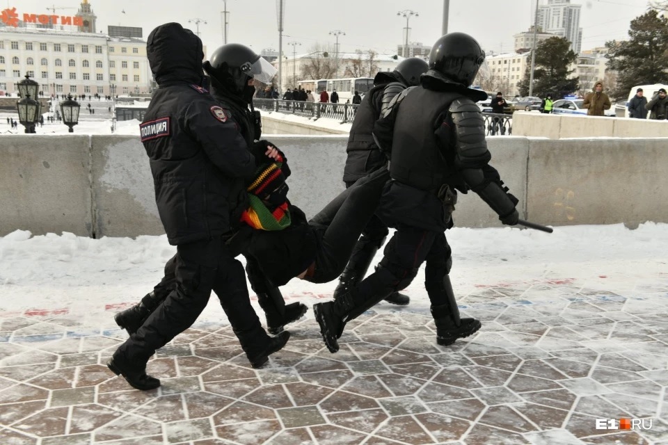 Задержание в Екатеринбурге