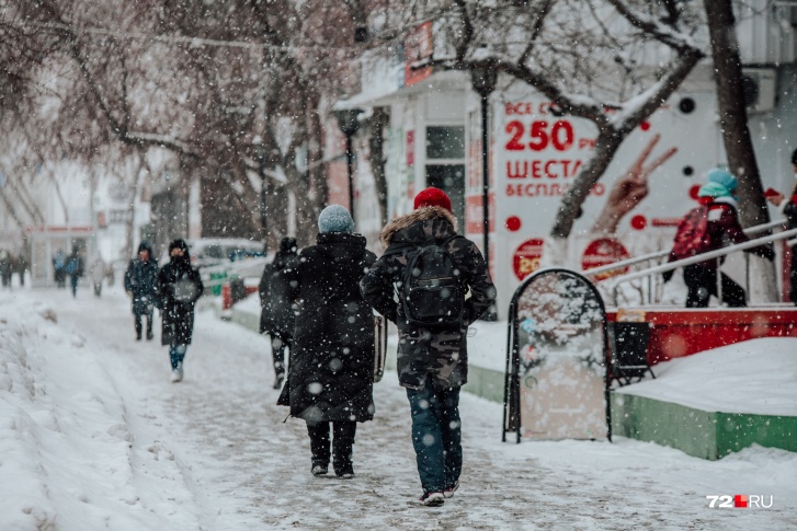 Велика вероятность, что и в феврале тюменцев ждут снегопады