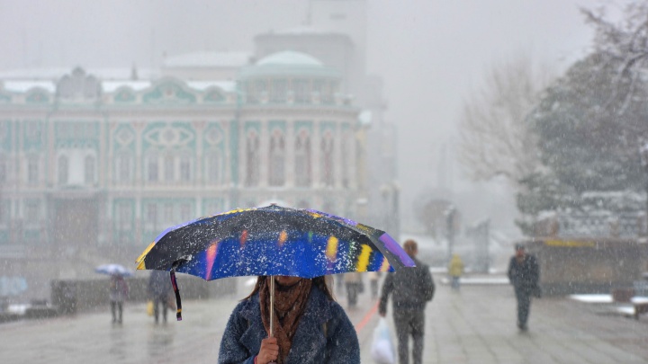 Завалит мокрым снегом. Синоптики предупредили об ухудшении погоды в Екатеринбурге