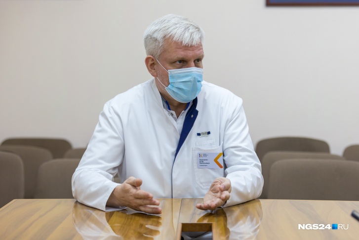 Егор Евгеньевич Корчагин — главный врач Красноярской краевой клинической больницы