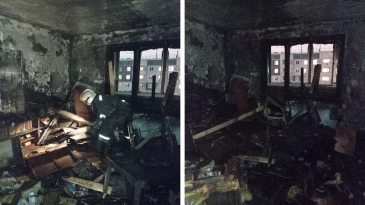 Новосибирские следователи организовали проверку после гибели двух человек в пожаре на Троллейной