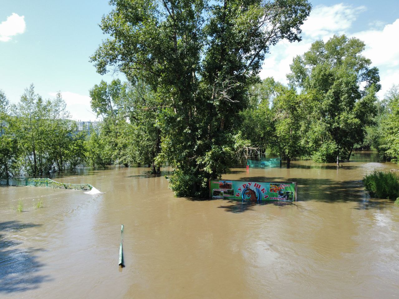 Первый зам сити-менеджера в Чите сказал, что наводнение под контролем