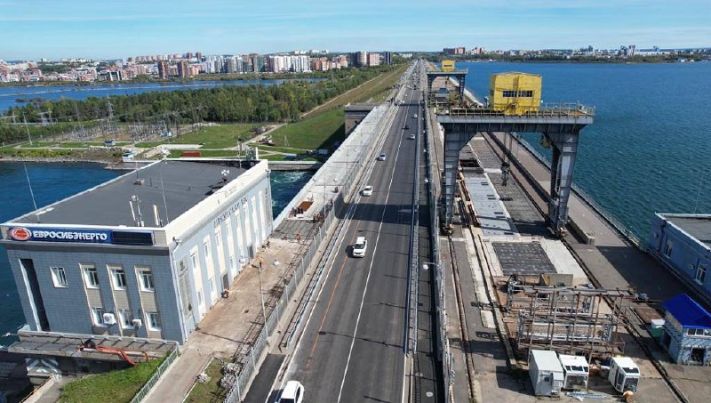 В Иркутске завершили ремонт на плотине ГЭС