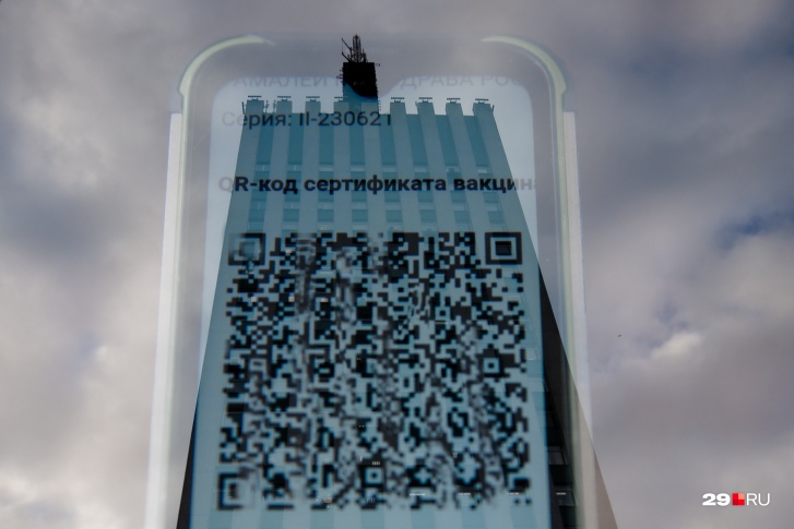 Система QR-кодов для входа в общественные места действует в Архангельской области уже больше четырех месяцев