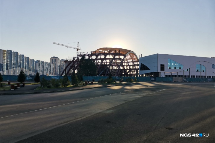 Строительство «Кузбасс-Арены» должно завершиться к чемпионату мира по волейболу