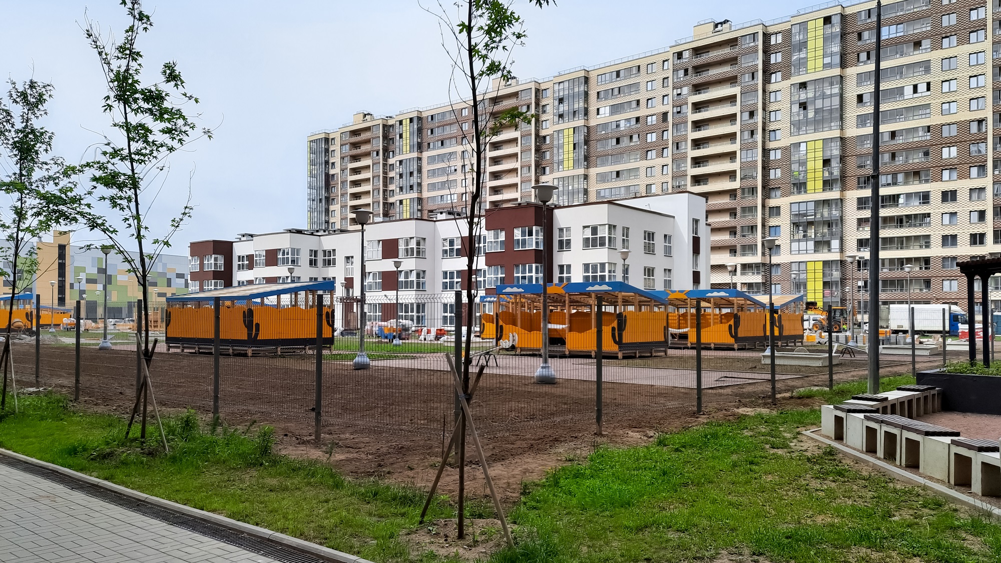 В Полюстрово откроется детский садик на 165 мест, а в Московском районе — на 2950
