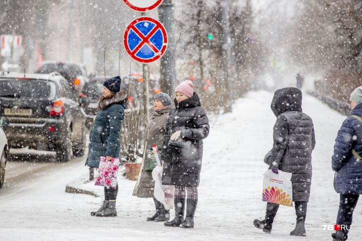 На этой неделе в Ярославле ожидается еще один снегопад