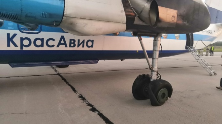Колеса задымились: впервые опубликованы кадры жесткой посадки в Черемшанке, где пилот уходил от стаи птиц